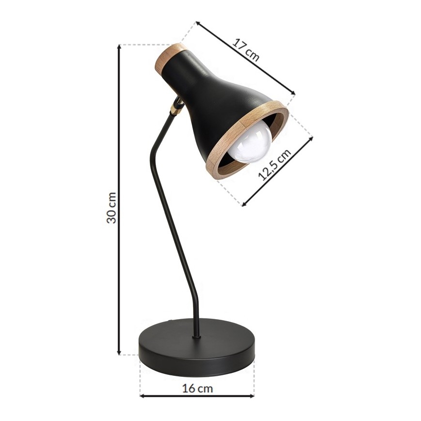 Galda lampa HOLLY 1xE27/60W/230V