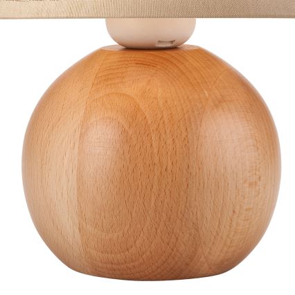 Galda lampa JUTA 1xE27/60W/230V dižskābardis