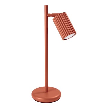 Galda lampa KARBON 1xGU10/10W/230V sarkana