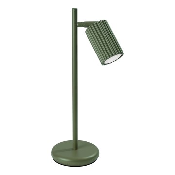 Galda lampa KARBON 1xGU10/10W/230V zaļa