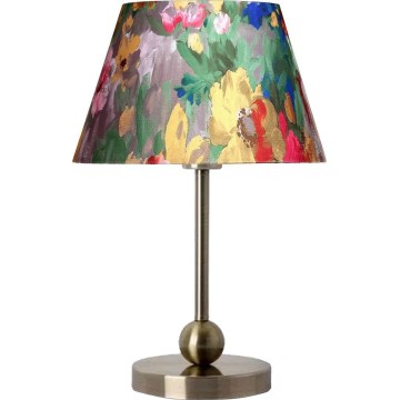 Galda lampa lode 1xE27/40W/230V krāsaina