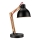Galda lampa MARCELLO 1xE27/60W/230V dižskābardis