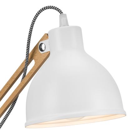 Galda lampa MARCELLO 1xE27/60W/230V dižskābardis