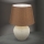 Galda lampa MASAI 1xE27/40W/230V keramika brūna/bēša
