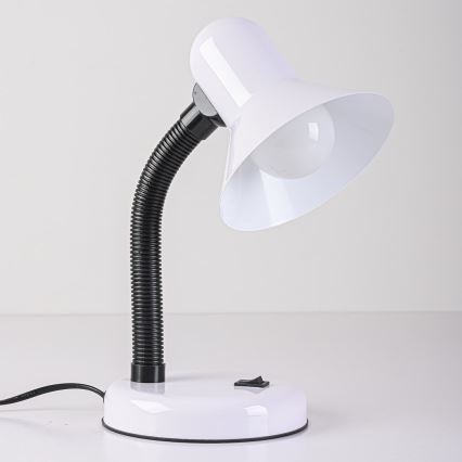 Galda lampa MENTOR 1xE27/15W/230V, balta