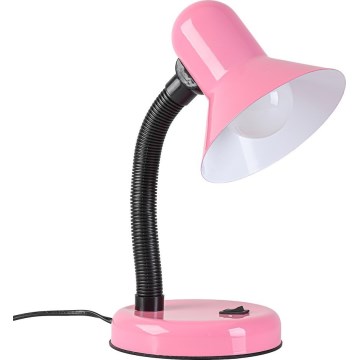 Galda lampa MENTOR, 1xE27/15W/230V, rozā