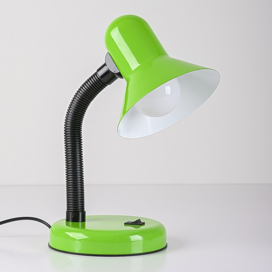 Galda lampa MENTOR 1xE27/15W/230V zaļa
