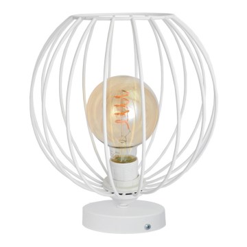 Galda lampa MERCURE 1xE27/15W/230V balta