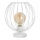 Galda lampa MERCURE 1xE27/15W/230V balta