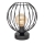Galda lampa MERCURE 1xE27/15W/230V melna