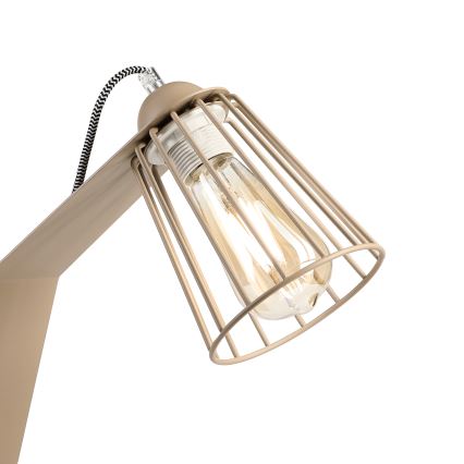 Galda lampa NANDO 1xE27/15W/230V bēša