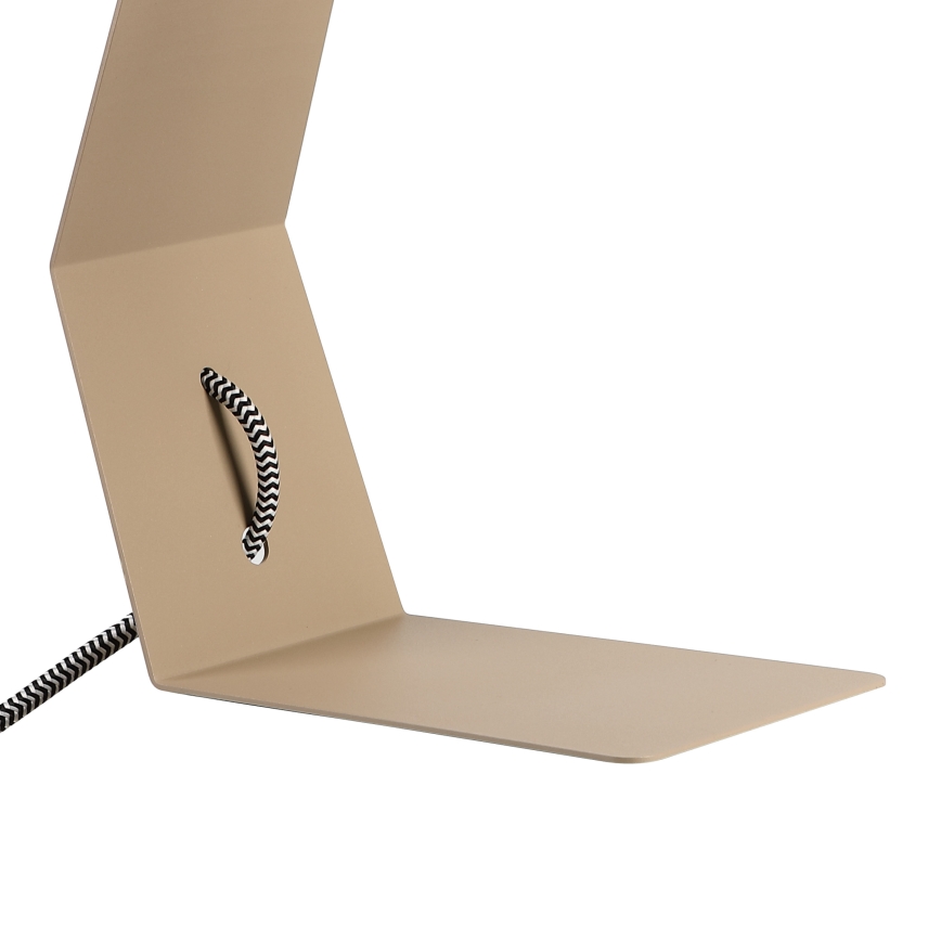 Galda lampa NANDO 1xE27/15W/230V bēša