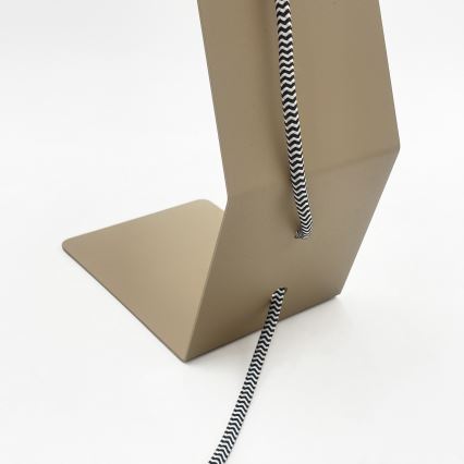 Galda lampa NANDO 1xE27/15W/230V bēša