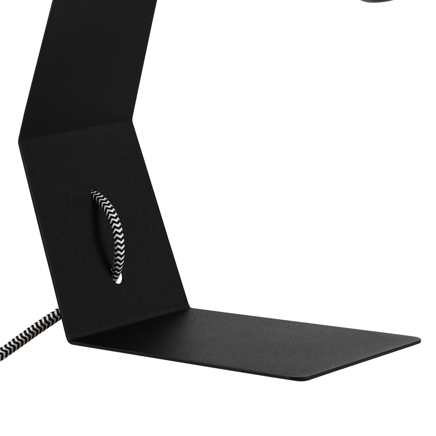 Galda lampa NANDO 1xE27/15W/230V melna