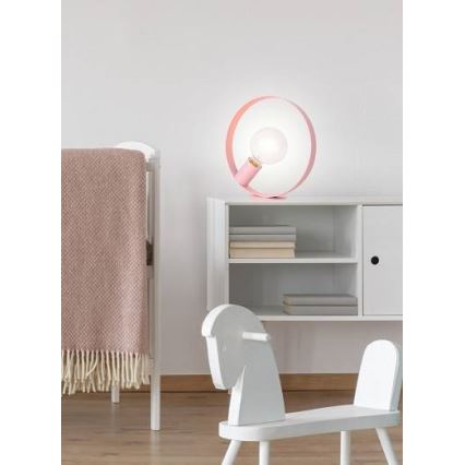 Galda lampa NEXO 1xE27/40W/230V rozā