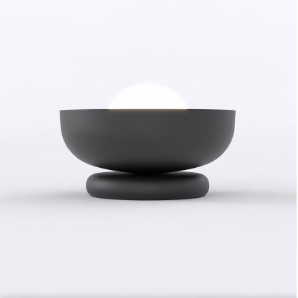 Galda lampa OZZY 1xG9/8W/230V melna