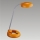 Galda lampa PEDRO 1xG9/40W oranža