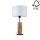 Galda lampa PINO 1xE27/40W/230V priede - FSC sertifikāts