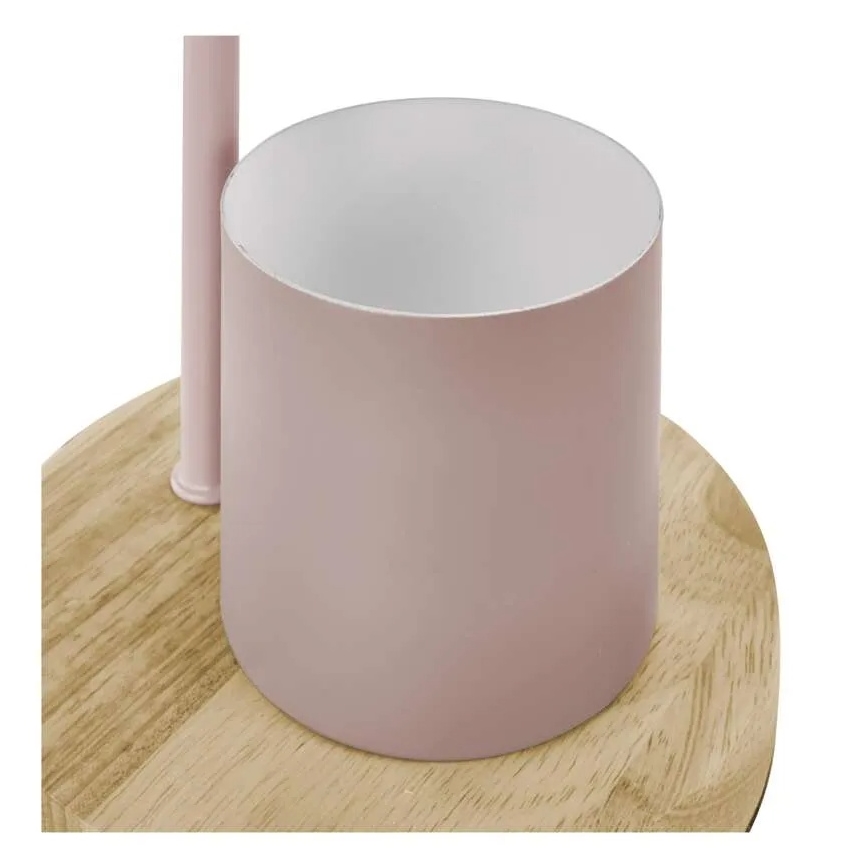 Galda lampa POPPY 1xE27/25W/230V rozā