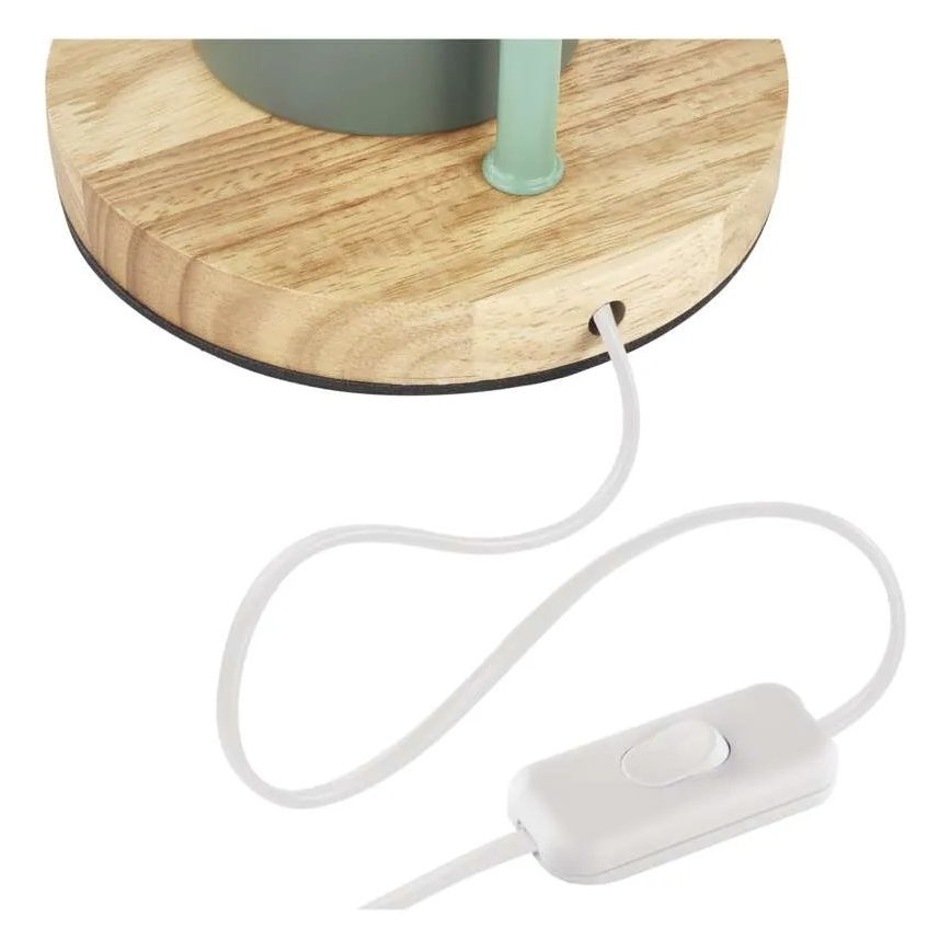 Galda lampa POPPY 1xE27/25W/230V zaļa