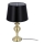 Galda lampa PRIMA GOLD 1xE27/60W/230V melna/zelta