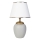 Galda lampa RAMZES 1xE27/40W/230V balta/ pelēka