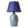 Galda lampa RAMZES 1xE27/40W/230V zila