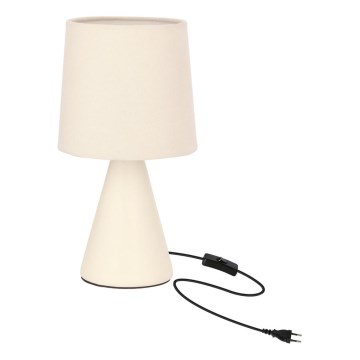 Galda lampa SATTI 1xE14/40W/230V krēmkrāsaina