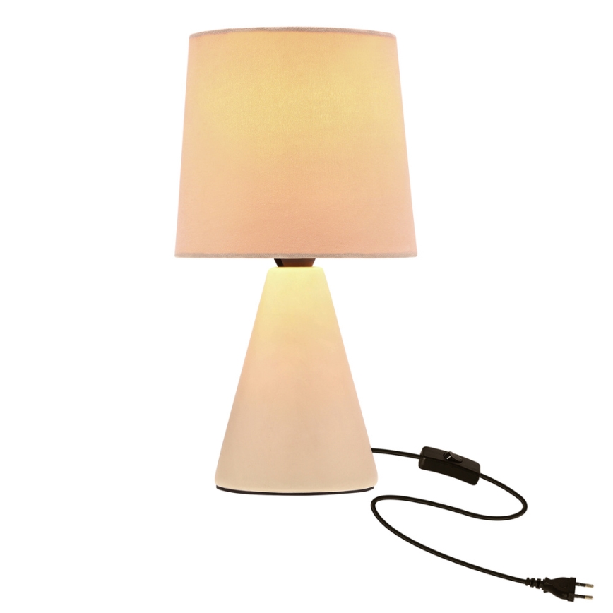 Galda lampa SATTI 1xE14/40W/230V krēmkrāsaina