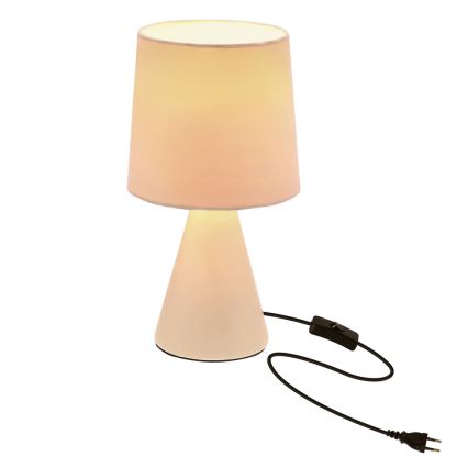 Galda lampa SATTI 1xE14/40W/230V krēmkrāsaina