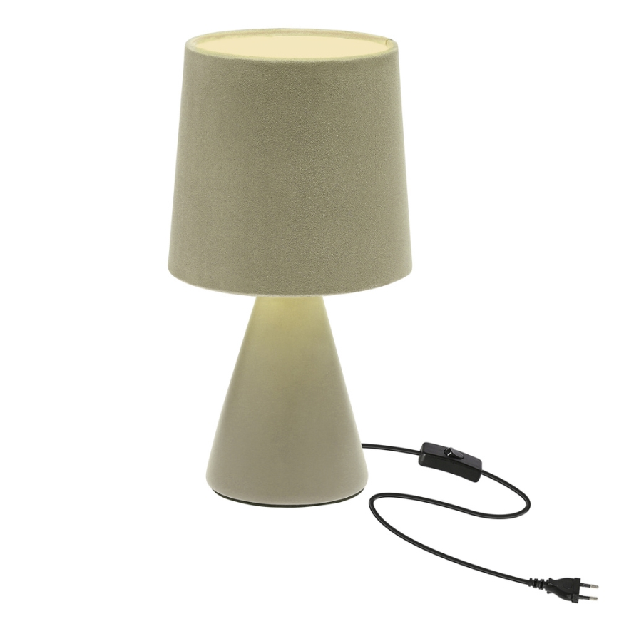 Galda lampa SATTI 1xE14/40W/230V zaļa