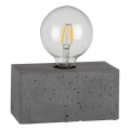 Galda lampa STRONG DOUBLE 1xE27/25W/230V betona