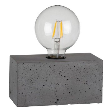Galda lampa STRONG DOUBLE 1xE27/25W/230V betona