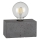 Galda lampa STRONG DOUBLE 1xE27/25W/230V betona