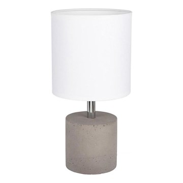 Galda lampa STRONG ROUND 1xE27/25W/230V betona