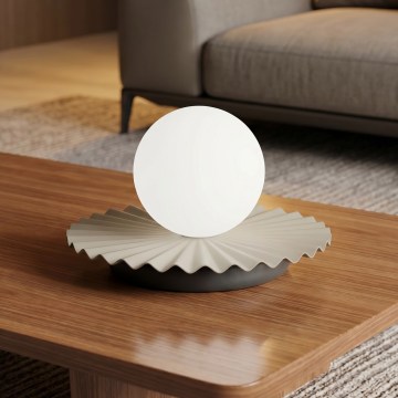 Galda lampa UMBRA 1xG9/8W/230V bēša