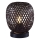 Galda lampa ZANZIBAR 1xE27/20W/230V d. 18 cm bambusa