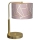 Galda lampa ZIGGY 1xE27/60W/230V rozā/zelta