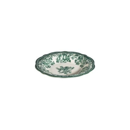 Galda servīze 24 gab. balta/zaļa/porcelāns