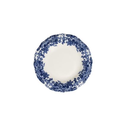 Galda servīze 24 gab., balta/zila, porcelāns