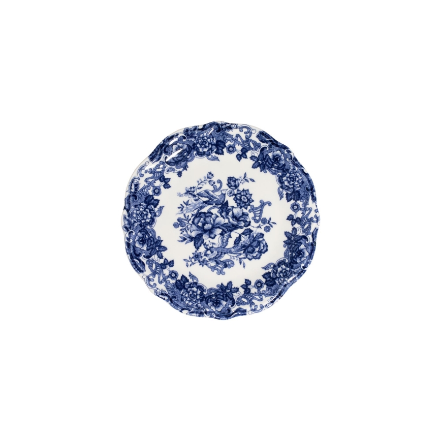 Galda servīze 24 gab., balta/zila, porcelāns