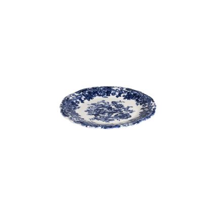 Galda servīze 24 gab., balta/zila, porcelāns