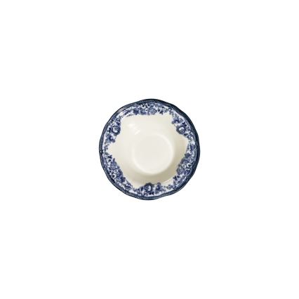 Galda servīze 24 gab. balta/zila/porcelāns
