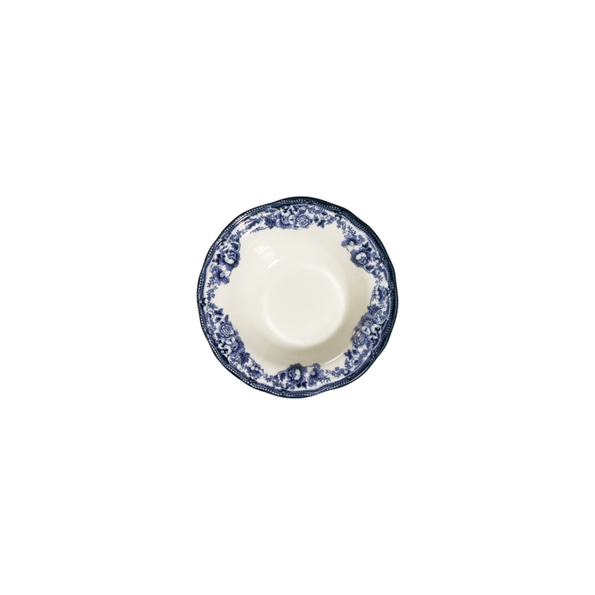 Galda servīze 24 gab. balta/zila/porcelāns