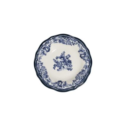 Galda servīze 24 gab. balta/zila/porcelāns