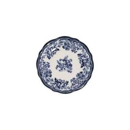 Galda servīze 24 gab. balta/zila/porcelāns