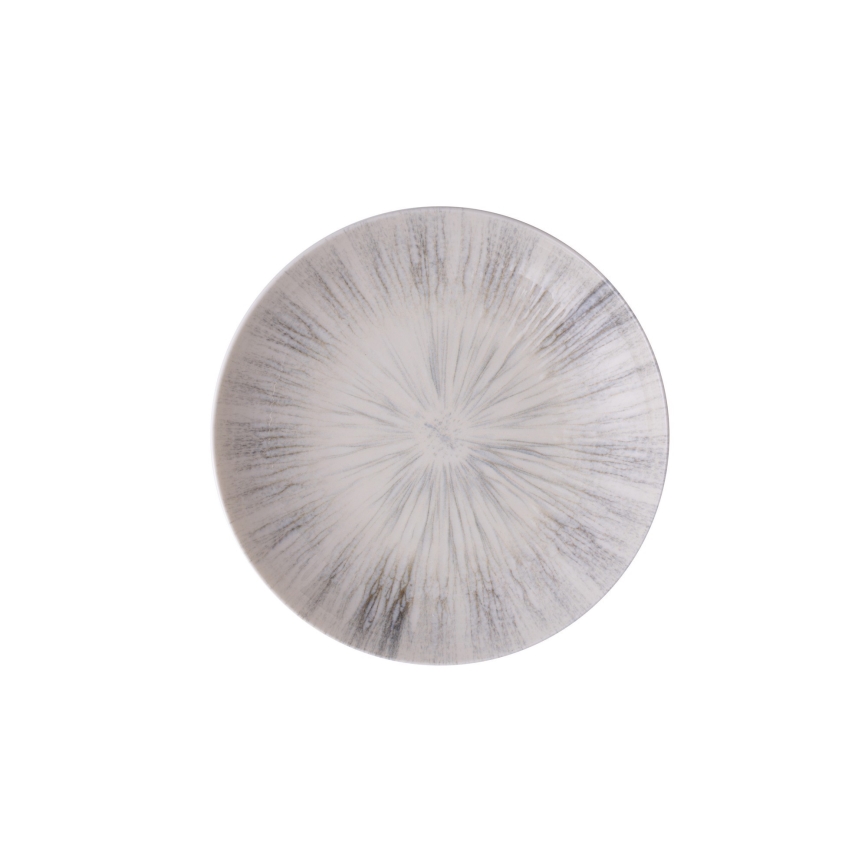 Galda servīze 24 gab. pelēka/porcelāns