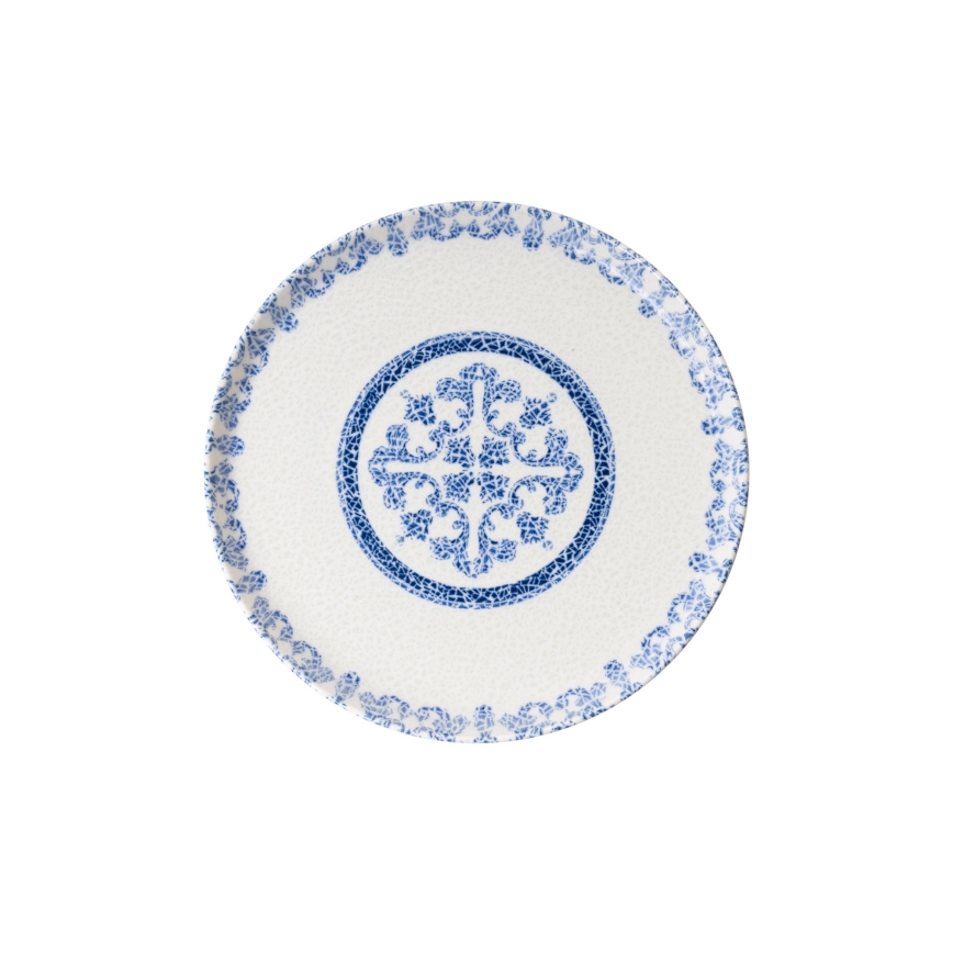 Galda servīze 27 gab. balta/zila/porcelāns