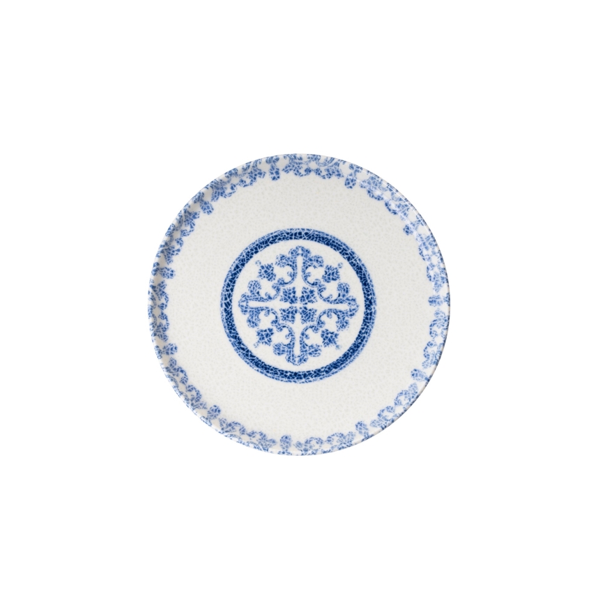 Galda servīze 27 gab. balta/zila/porcelāns
