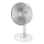 Galda uzlādējamais ventilators ar LED lampu, 3000 mAh (3,7 V), USB-C
